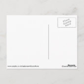 Carte Postale Cheetah (Dos)