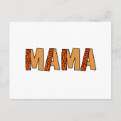 Carte Postale Cheetah Print Leopard Maman (Devant)