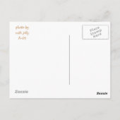 Carte Postale Cheetah sur un rocher (Dos)