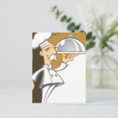 Carte Postale Chef (Debout devant)