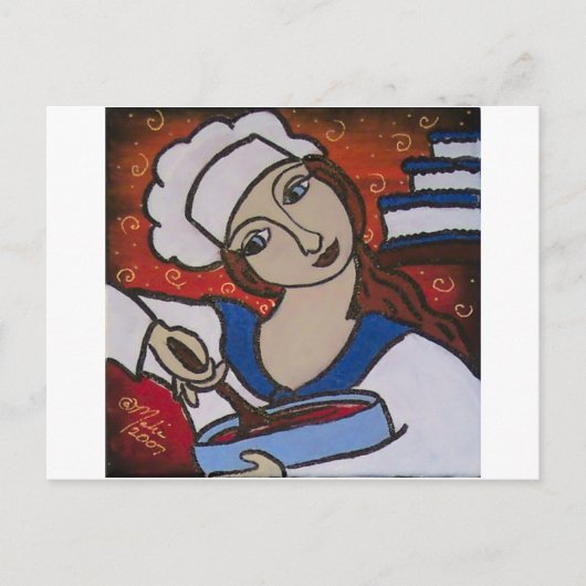 Carte Postale chef (Devant)