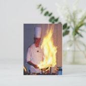 Carte Postale Chef (Debout devant)