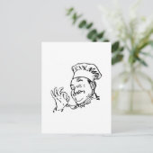Carte Postale chef (Debout devant)