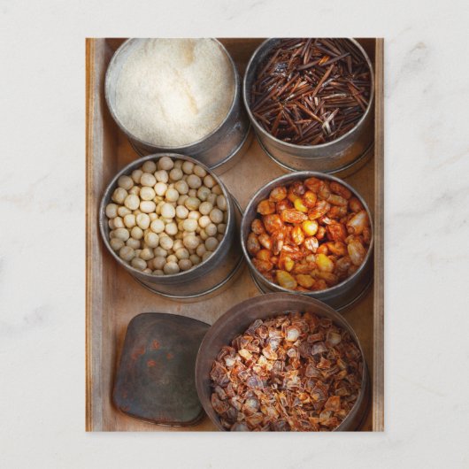 Carte Postale Chef - Alimentation - Aliments santé (Devant)