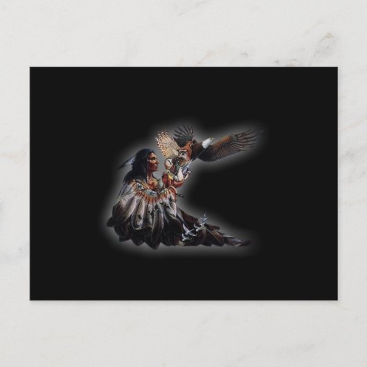 Carte Postale Chef amérindien (Devant)