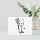 Carte Postale Chef avec spatule (Debout devant)