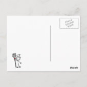 Carte Postale Chef avec spatule (Dos)