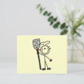 Carte Postale Chef avec spatule (Debout devant)