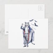 Carte Postale Chef Catula Vampire (Devant / Derrière)
