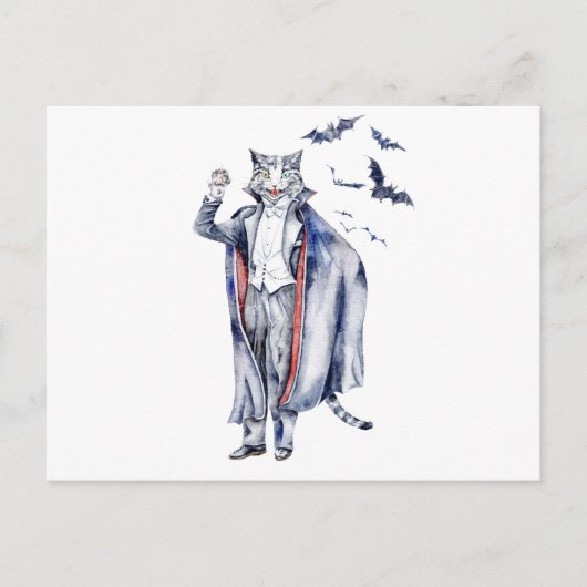 Carte Postale Chef Catula Vampire (Devant)