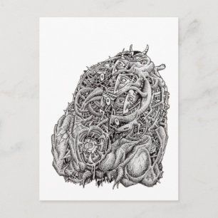Carte Postale Chef cosmographique par Brian Benson