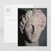 Carte Postale Chef d'Alexandre le Grand (Devant / Derrière)