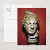 Carte Postale Chef d'Apollo d'Ephèse (Devant / Derrière)