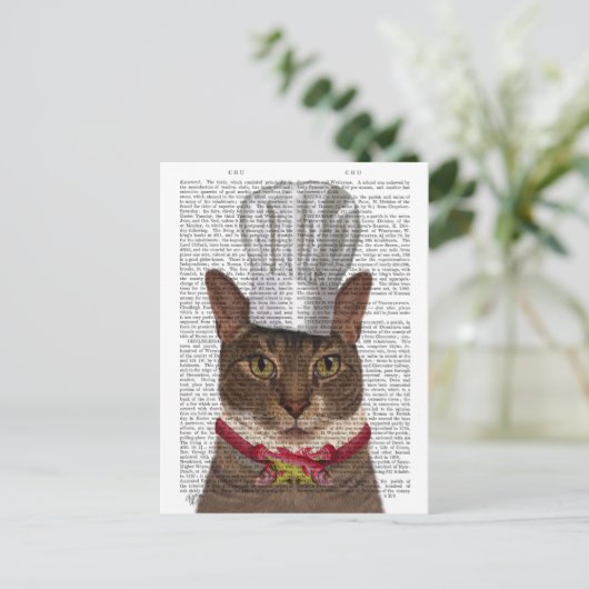 Carte Postale Chef de chats (Debout devant)