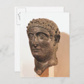 Carte Postale Chef de Constantin le Grand (Devant / Derrière)