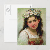 Carte Postale Chef De La Fille (Devant / Derrière)