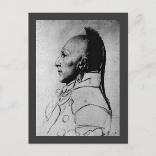 Carte Postale Chef des Petits Osages (Devant)