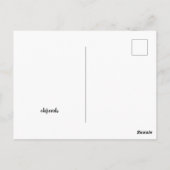 Carte Postale Chef d'escadrille (Dos)