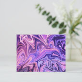 Carte Postale Chef-d'œuvre d'art abstrait (Debout devant)