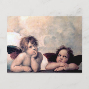 Carte Postale Chef-d'oeuvre de la Renaissance des Anges italiens