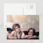 Carte Postale Chef-d'oeuvre de Sweet Italian Angels Renaissance (Devant / Derrière)