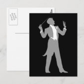 Carte Postale Chef d'orchestre (Devant / Derrière)