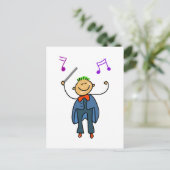 Carte Postale Chef d'orchestre (Debout devant)