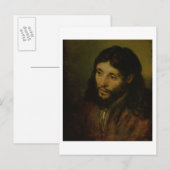Carte Postale Chef du Christ, c.1648 (huile sur toile) (Devant / Derrière)