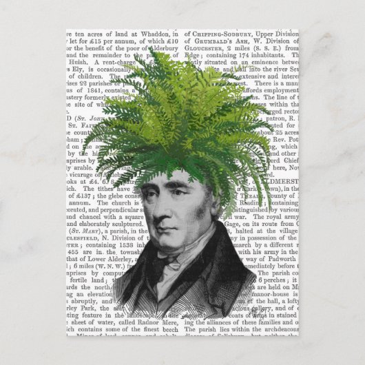 Carte Postale Chef du Plante de Fern Head (Devant)