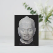 Carte Postale Chef du roi Jayavarman VII Bayon Style (Debout devant)