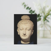 Carte Postale Chef d'un Bouddha, de style gréco-bouddhiste (Debout devant)