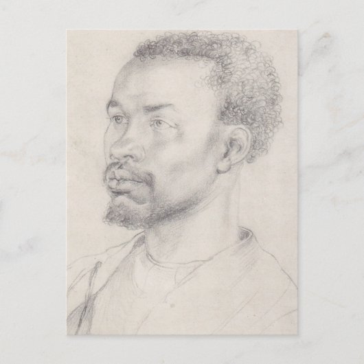 Carte Postale Chef d'un Durer africain (Devant)