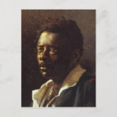 Carte Postale Chef d'un Noir par Theo Gericault (Devant)