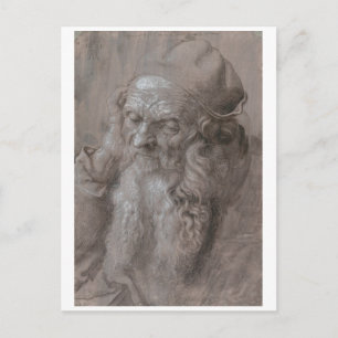 Carte Postale Chef d'un vieil homme par Albrecht Durer