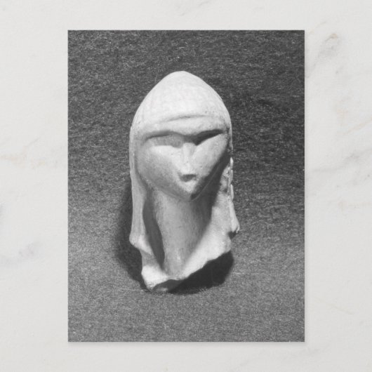 Carte Postale Chef d'une femme connue comme Vénus de Brassempouy (Devant)