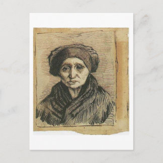 Carte Postale Chef d'une femme, Vincent van Gogh