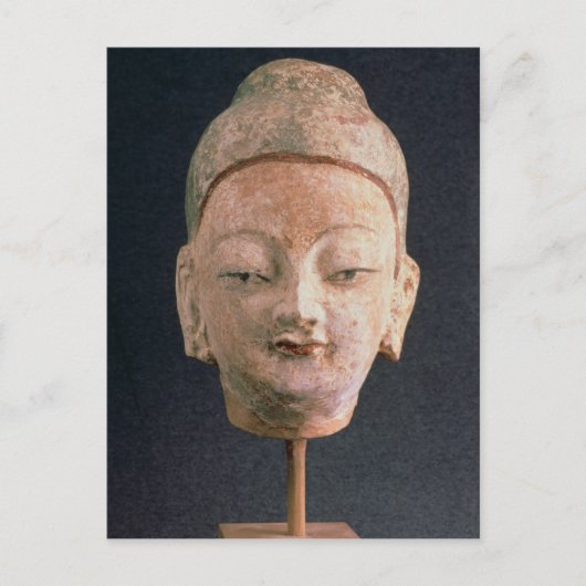 Carte Postale Chef d'une statue de Bouddha, de Bezeklik (Devant)