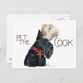 Carte Postale Chef écossais Terrier (Devant / Derrière)