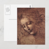 Carte Postale Chef femme (Devant / Derrière)