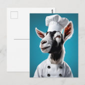 Carte Postale Chef Goat (Devant / Derrière)