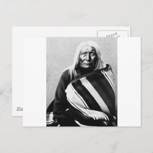 Carte Postale Chef Husis-Moxmox, 1900 (Devant / Derrière)