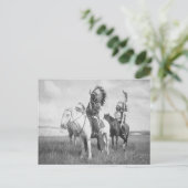 Carte Postale Chef indien à cheval, 1905 (Debout devant)