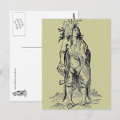 Carte Postale Chef indien Poscard (Devant / Derrière)