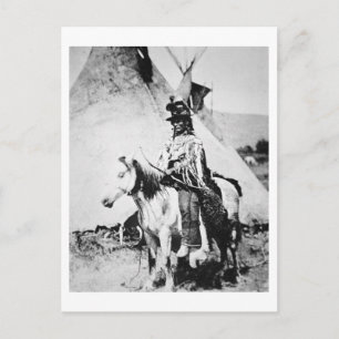 Carte Postale 'Chef Look Glass', c.1875 (photo b/w)