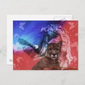 Carte Postale Chef Native American Indian (Devant / Derrière)