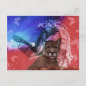 Carte Postale Chef Native American Indian (Devant)