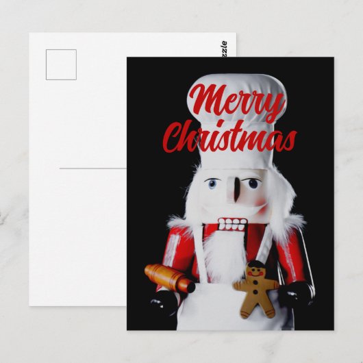 Carte Postale Chef Nutcracker (Devant / Derrière)