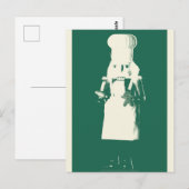 Carte Postale Chef Nutcracker (Devant / Derrière)