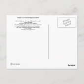 Carte Postale Chef pêcheur, Beard Sou'wester, Vincent van Gogh (Dos)