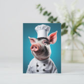 Carte Postale Chef Pig (Debout devant)